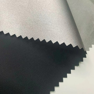 Hot sale Waterproof 210D Thickening 100% Polyester Silver Coated Oxford Fabric for  Umbrella Oxford Fabric