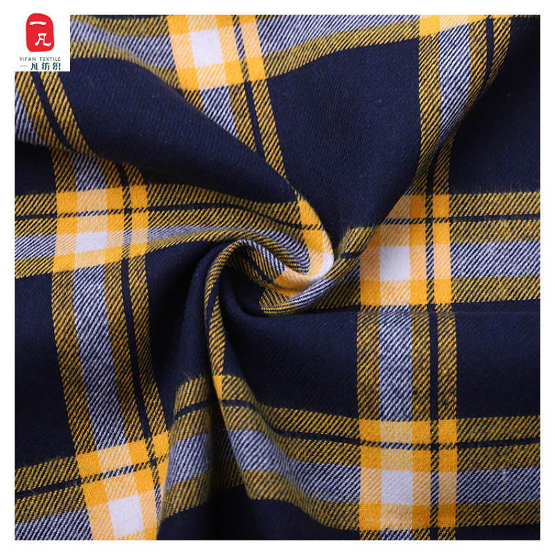 TC plaid shirt fabric Yarn-dyed terylene cotton plaid fabric for lady's shirt fabric