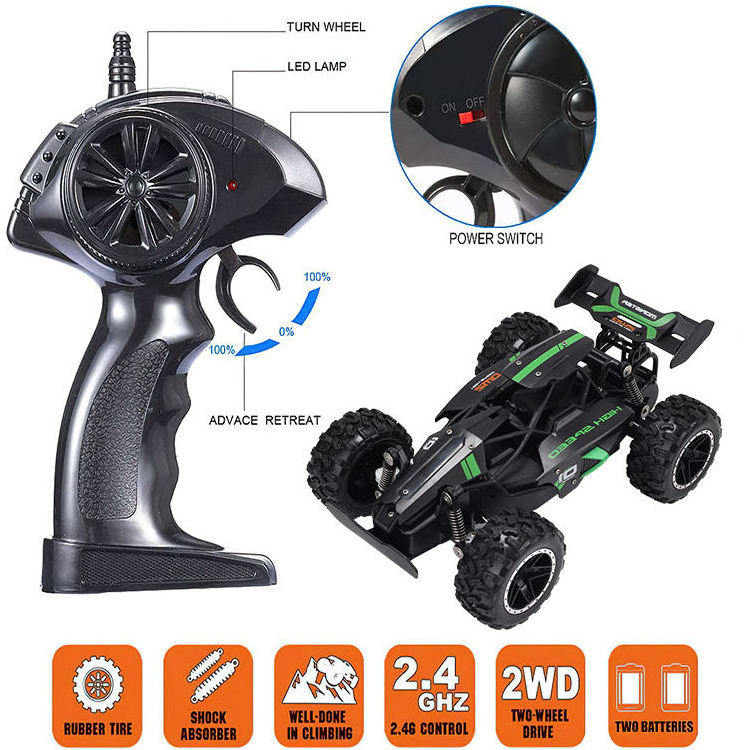 Hot Sale 2.4G 1/18 RC Car Remote Control Vehicle Toys For Kids High Speed Remote Control Car Fast Hobby Car