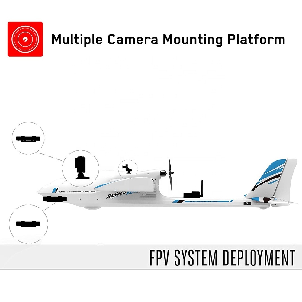 VOLANTEXRC 75707PNP FPV RC Airplane 1600mm Remote Control Glider Electric Ranger 1600 RC Aircraft For Adults