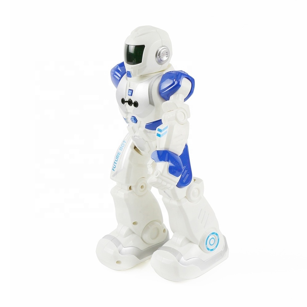 Humanoid Robot 6088 Air Gesture Robot Intelligent Dancing RC Robot Toys with Sound & LED Lights for Children Plastic Unisex ABS