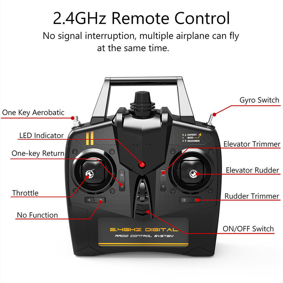 Volantex 761-5 Mini P51D Radio Control Toys 400mm RTF Brushed 4CH RC Hobby Epp Foam Airplane