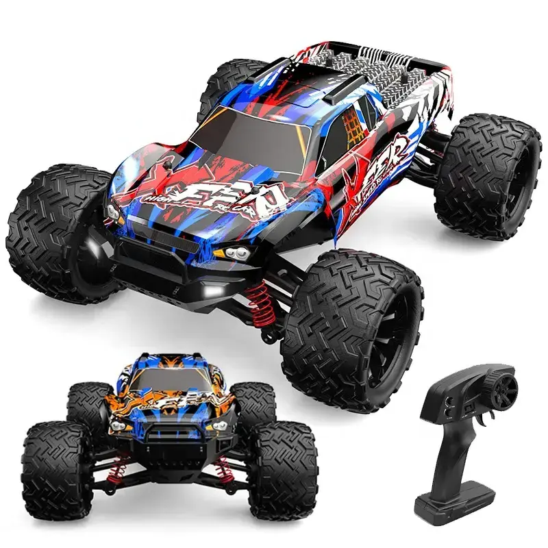 1:16 Scale Large RC Car 40km/h High Speed Off-Road Remote Control Car 2.4G 4WD Monster RC Truck