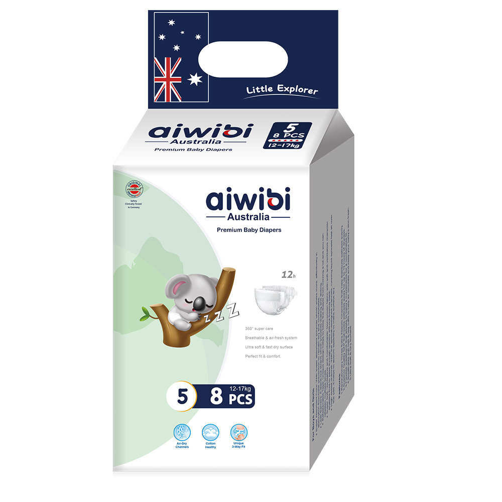 AIWIBI  free sample  breathable  ultra thin  baby diapers wholesale price stock lot disposable baby diaper