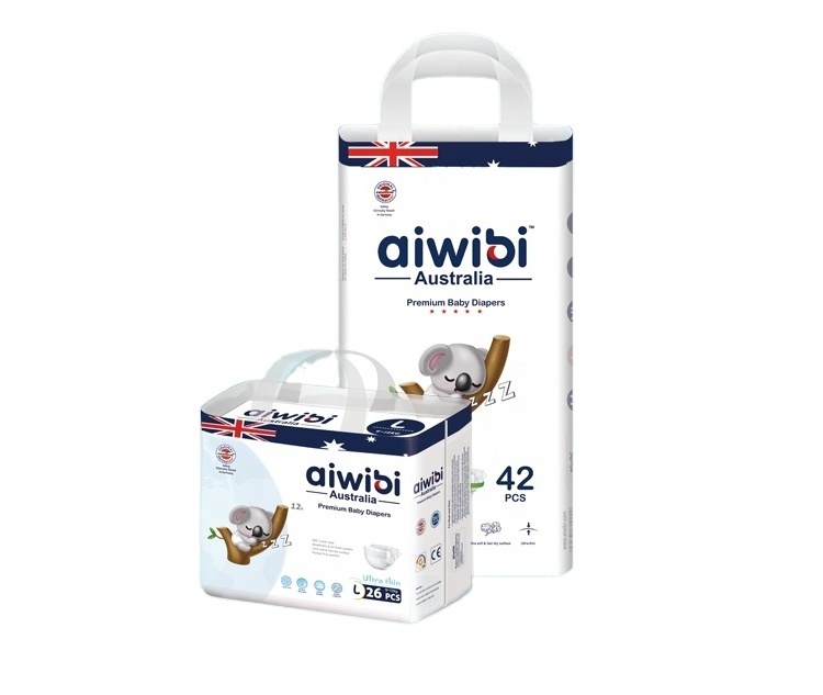 AIWIBI Super Brand Wholesale High Quality Parent Choice Cheap Little Angels Soft Care Disposable Baby Diapers