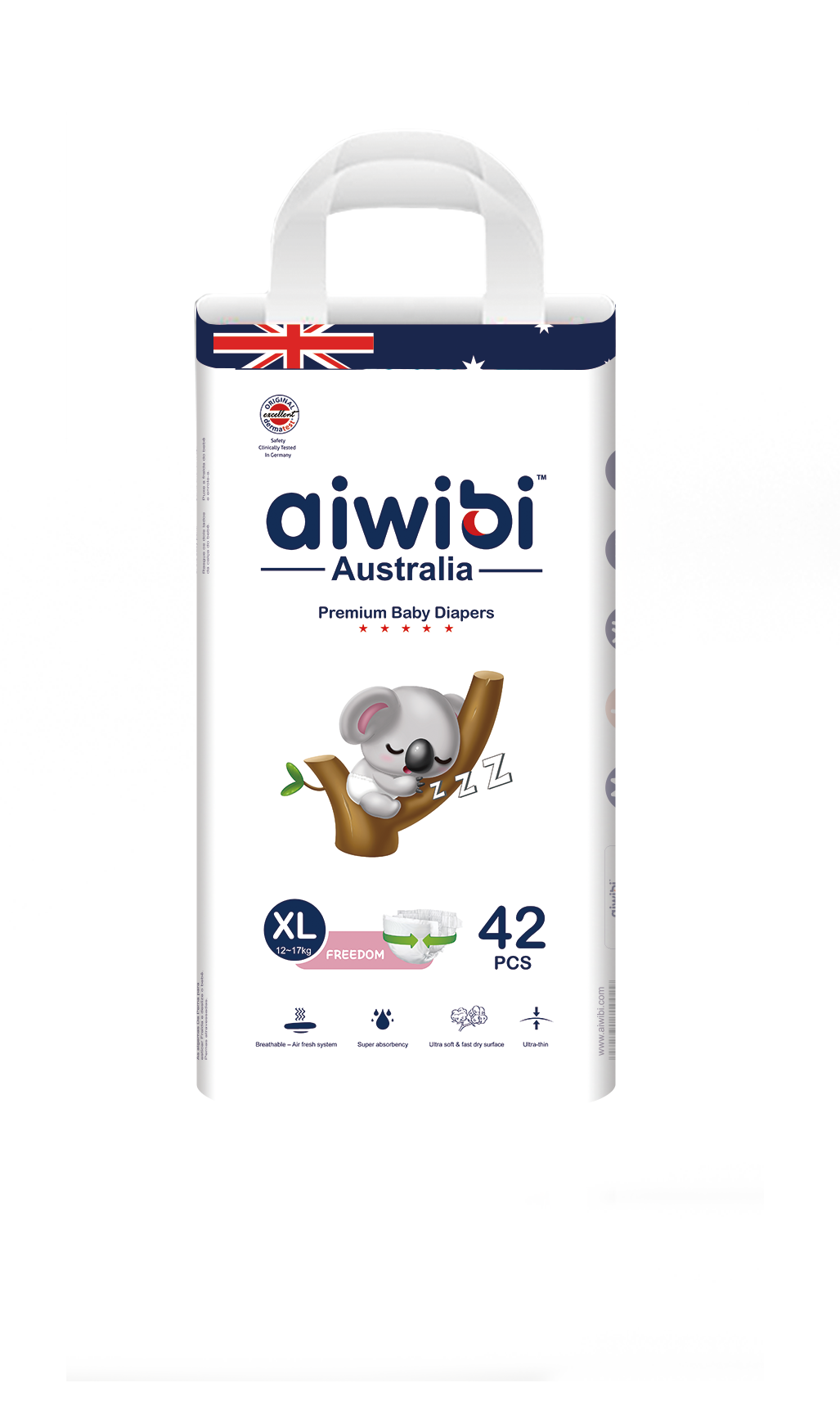 AIWIBI brand High Quality Disposable New Born Baby Cute Seal Low Price Baby Nappies Training Pants Baby Diapers in Bales AWB05