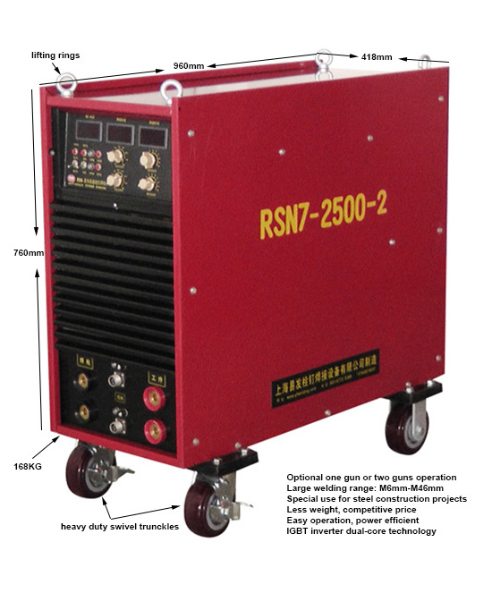 RSN7-2500 arc welder 440v  stud welding machine