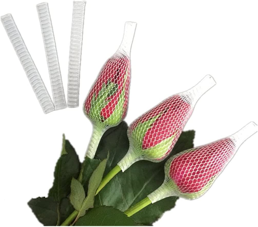 Wholesale plastic Rose Buds Protection Mesh Cover Rosebud Protective Netting Covers