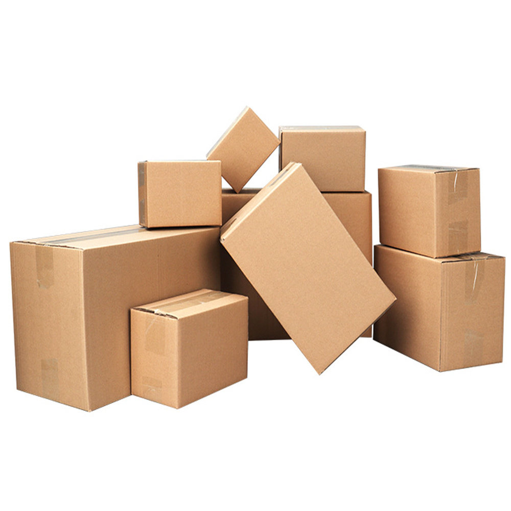 Customer Size  3 Layer 5 Layer Corrugated Boxes Postal Boxes Heavy Duty Packing Cartons Shipping Moving Express Box