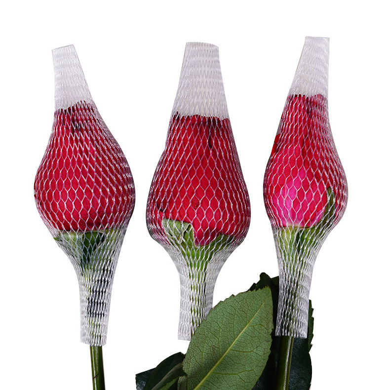 Wholesale plastic Rose Buds Protection Mesh Cover Rosebud Protective Netting Covers