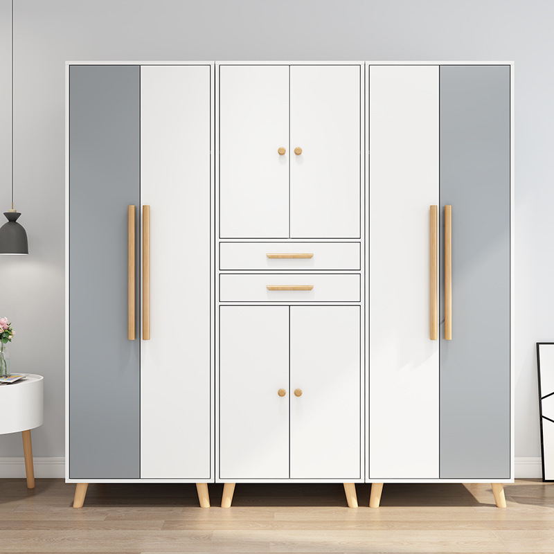 factory supply wardrobe armoire furniture closet with drawers