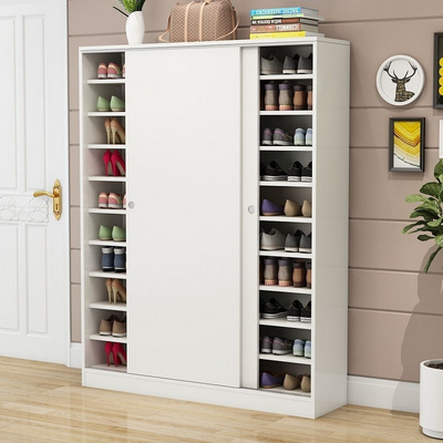 Sole Locker 10 layer Cabinets Shoe Design Shoe Rack Workbench Home Modern Wooden Shoe Rack BestSuppliers