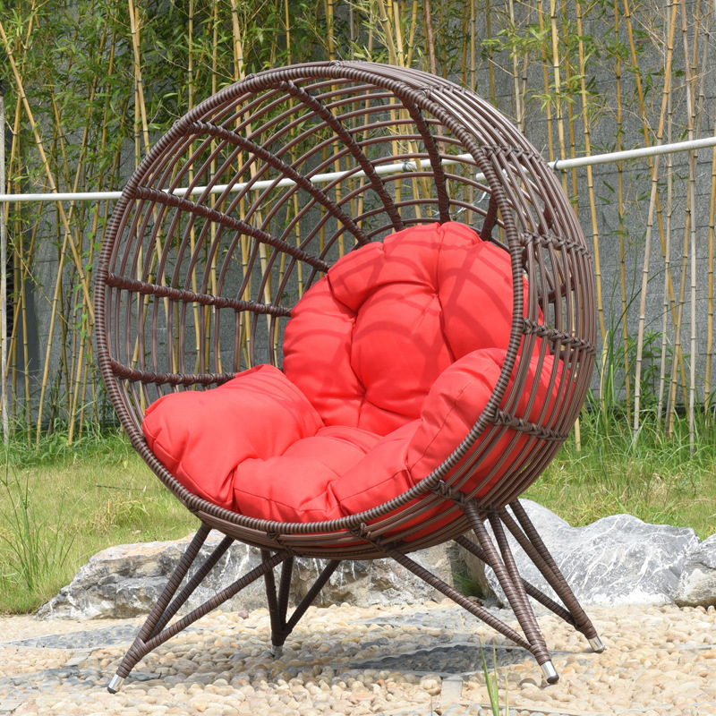 Hot selling cheap hotel courtyard egg shaped chair children outdoor new design leisure chair