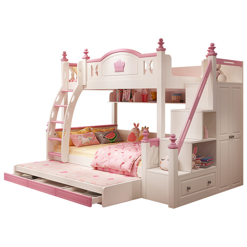 Children Bedroom Furniture Children Bunk Bed with Stairs Children Bedroom Set Kids Bunk Bed With Slide