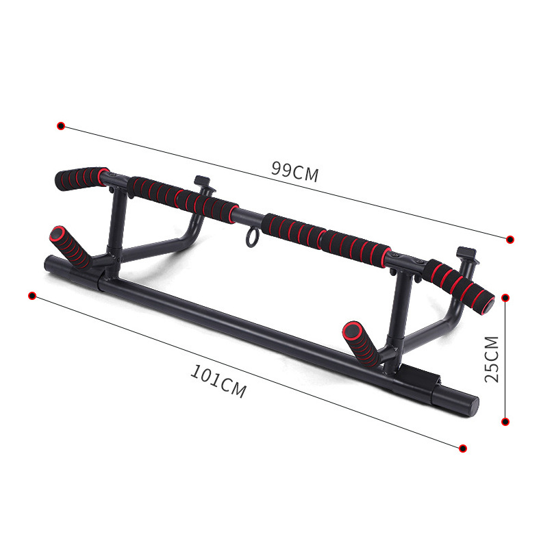 MKAS Multifunctional Pull-Up Doorway Multi Grip Door Pull Up And Chin Up Multi Functional Bar Indoor Home Gym Horizontal Bar