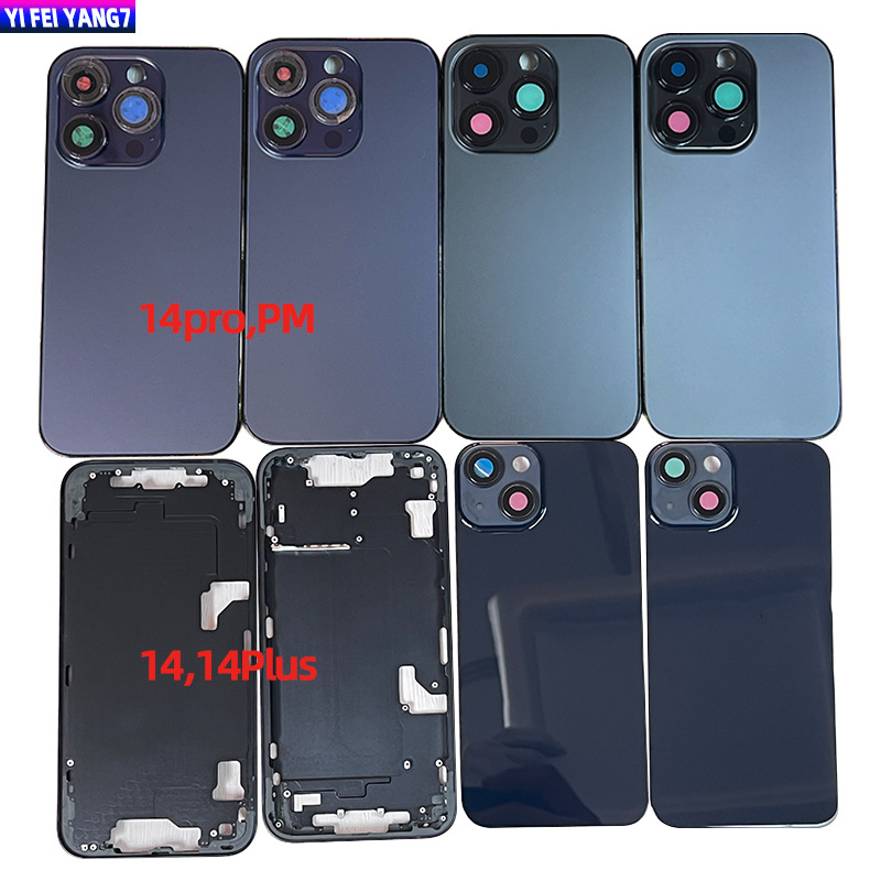 Wholesale Back housing for iPhone 14 13 12 11 X XS Pro Max Original Battery Cover Fast Delivery