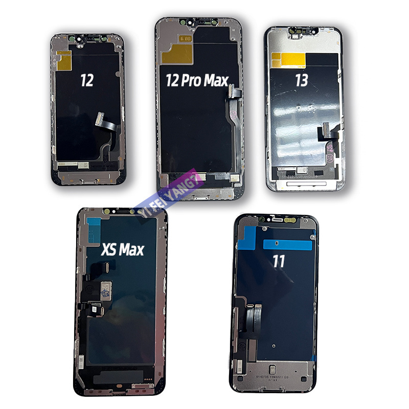 Wholesale original for iphone 11 12 13 14 15 pro max screen replacement oled for iphone x xs max xr se 6 6s 7 8 plus lcd display