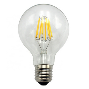 G45 G80 G95 G125 LED filament edison bulb E14 E26 E27 Base 4w 6w 8w industrial decorate bulb vintage led glass light bulb