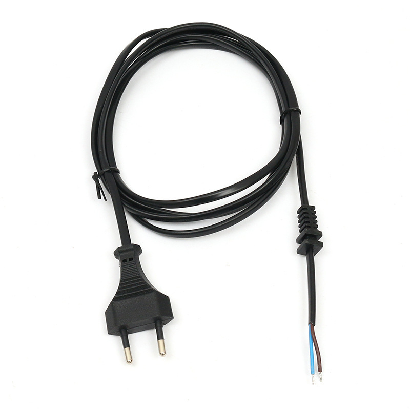 EU Plug power cord 303 switch with E27 socket lamp socket cord Eu standard two core extension cord