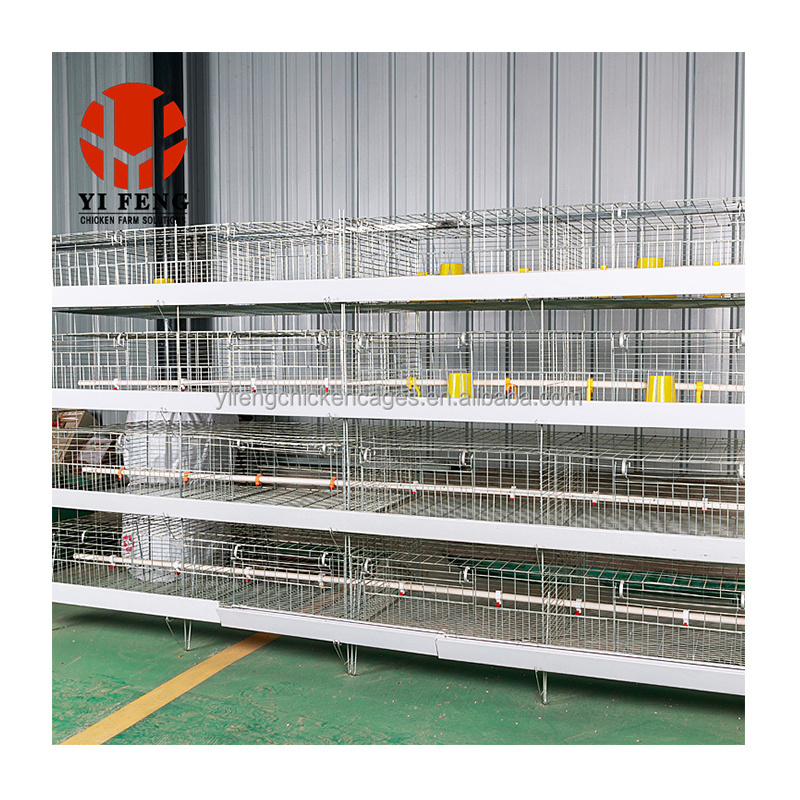 Commercial H Type Factory Direct Sale Large Metal Baby Chicken Cage Run Cheap Chicken Coop