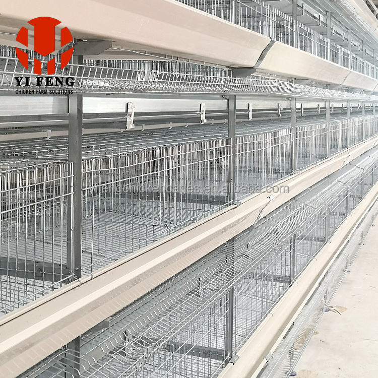 Commercial H Type Factory Direct Sale Large Metal Baby Chicken Cage Run Cheap Chicken Coop