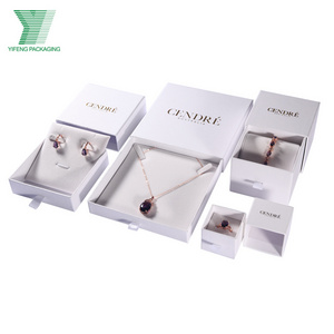 Hot Sale Drawer Jewelry Box Packaging Jewelry Packaging Box Paper Custom Jewelry Box Packaging