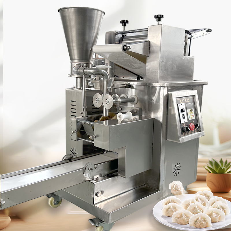 2024 New automatic meat pie making machine patty samosa folding dumpling maker machine pie empanada machine for sale