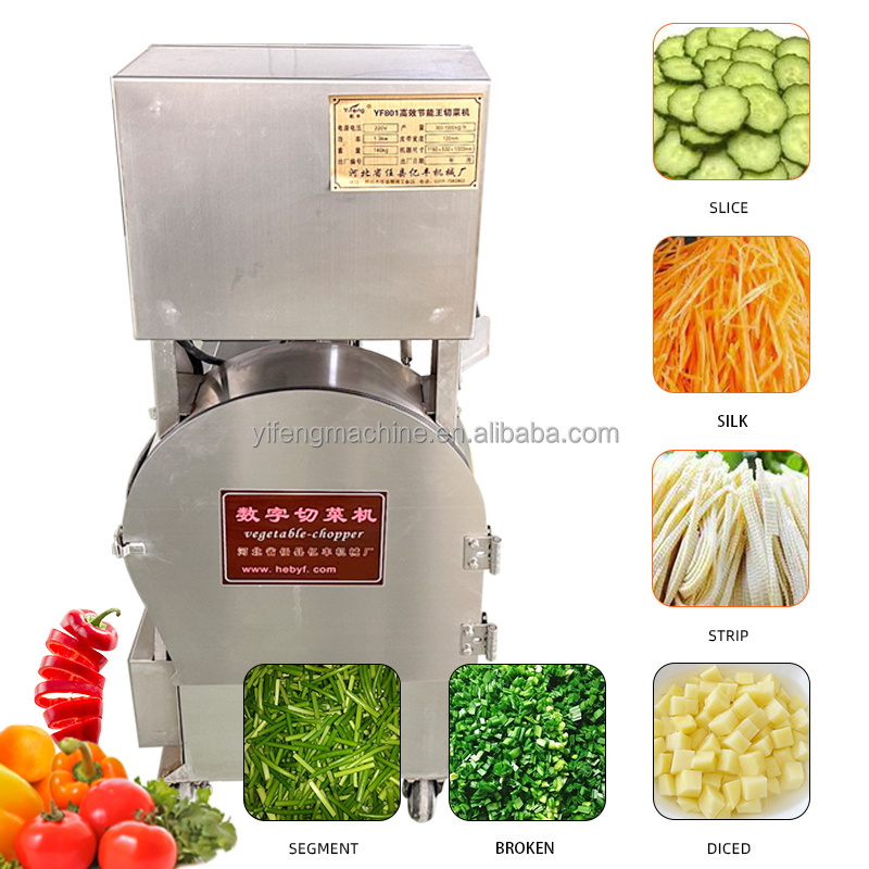 Automatic Pumpkin coconut mango plant cutter cutting dicing green beans vegetable cutter for electric leaves chopper machine