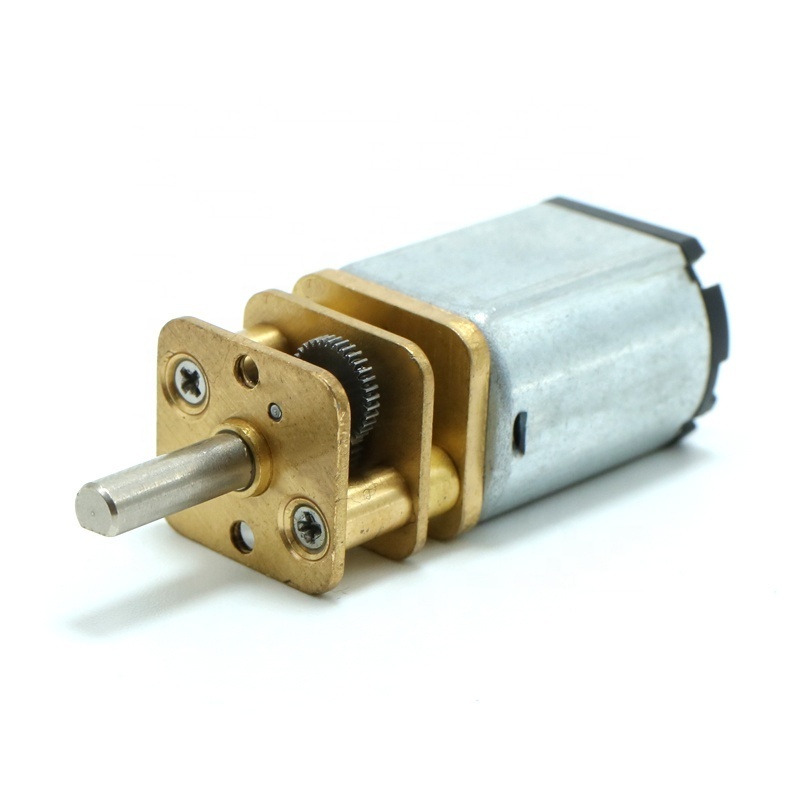 YIFENG high torque low noise small size DC motor 12mm N20 3v 6v 12v 24v Dc Gear Motor Dc Reduction gear motor