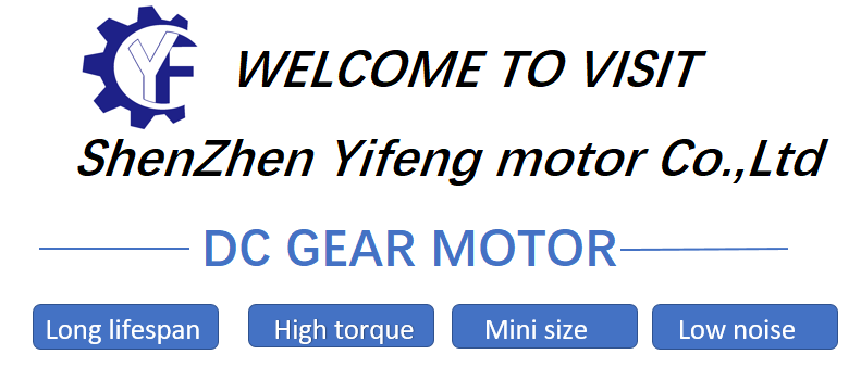 YIFENG high torque low noise small size DC motor 12mm N20 3v 6v 12v 24v Dc Gear Motor Dc Reduction gear motor