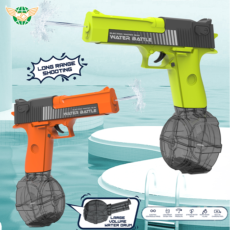 Wholesale New Sport Toys Electric Water Gun Electric Continuous Firing Water Gun with bright color for Kids Outdoor Activity