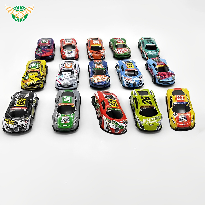 1:64 Diecast Toy Car Model 1/64 Scale Mini Diecast Pull back Car Blister Card for Kids