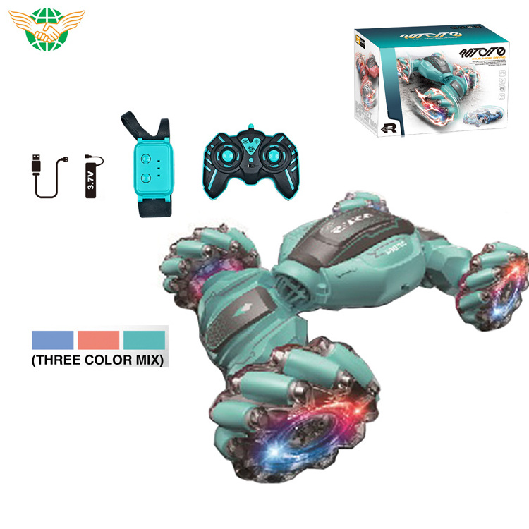 1:16 2.4G rc cars toy hand gesture remote control rc stunt car with hand sensor and controller