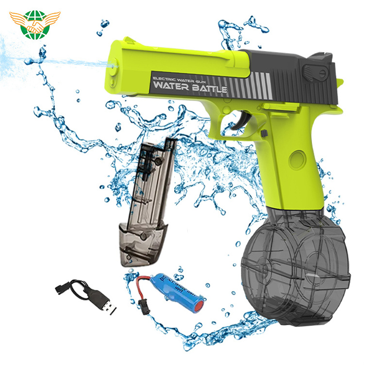 Wholesale New Sport Toys Electric Water Gun Electric Continuous Firing Water Gun with bright color for Kids Outdoor Activity