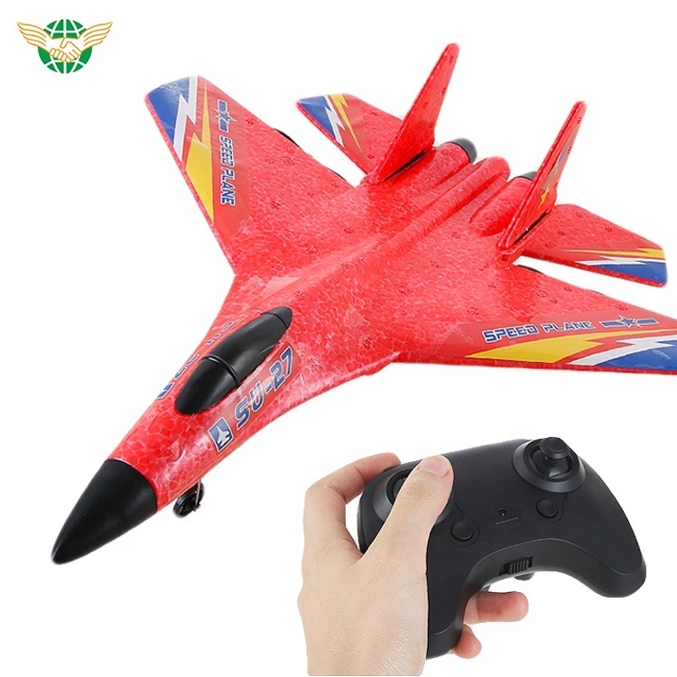 Su-27 Aircraft Model Radio Remote Control Fighter Glider Airplane Epp Foam Rc Plane