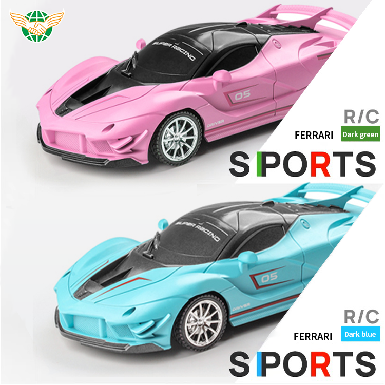 New Design Wholesale 1:18 Kids High Speed Pink Remote Control With Led Light Drifting Rc Car Radio Control Toys