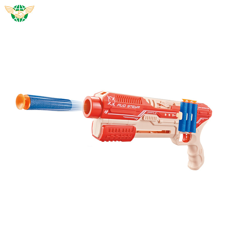 5 In 1 Multifunctional soft bullet throwing foam aircraft gun outdoor game sports toys plane shooter with target