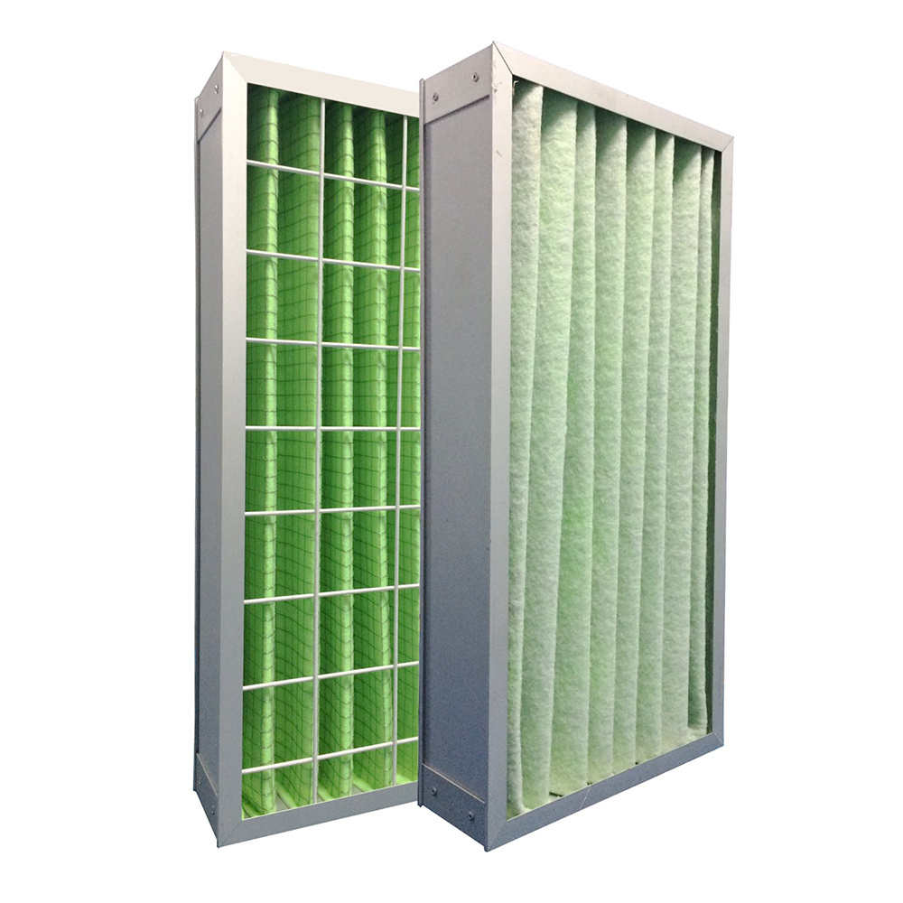 Aluminum alloy frame industrial use G1 G2 G3 G4 Synthetic Fiber panel Pre air filter