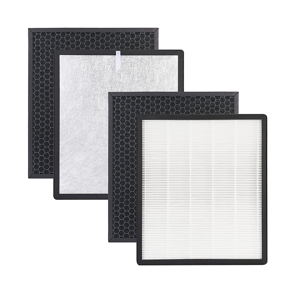 LEVOIT LV-PUR131-RF Air Purifier Replacement Filter True HEPA & Activated Carbon Filters Set