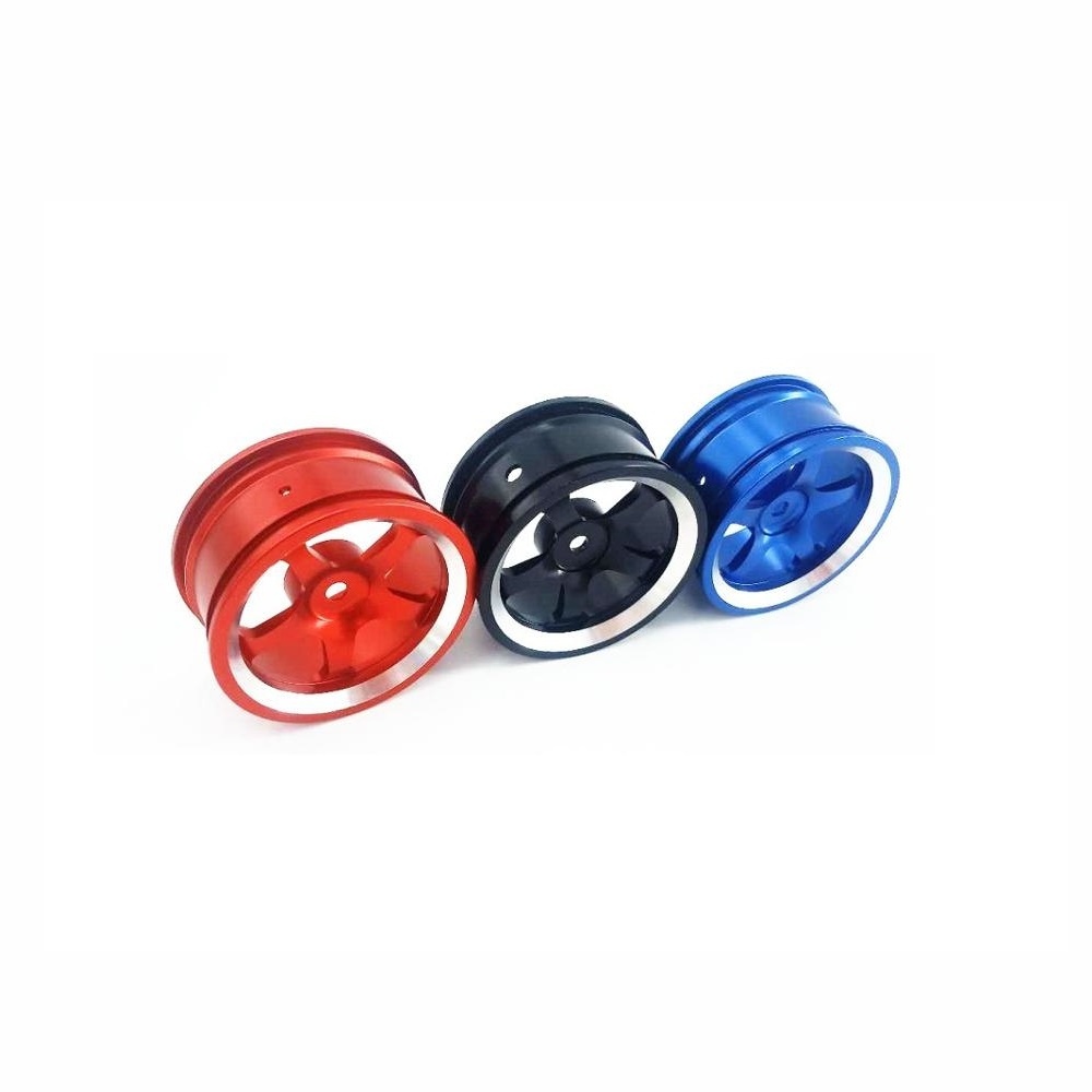 4Pcs RC Aluminum Alloy Metal Wheel Rim Offset For HPI HSP Sakura 1/10 Scale Model On-Road Remote Control Car Tires 94123 94122