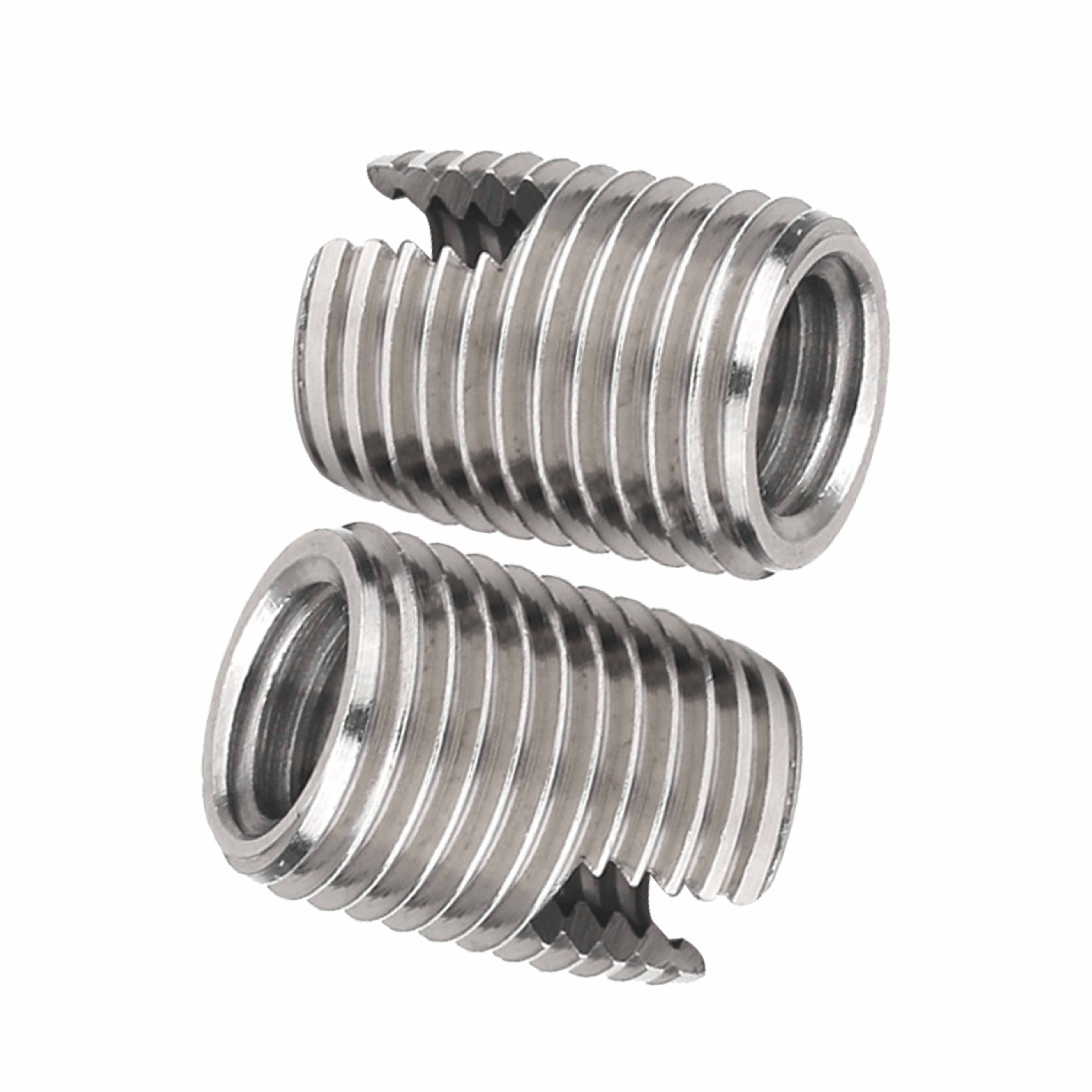 307pass self-tapping screw sleeve insert sleeve inner and outer thread sleeve stainless steel screw thread