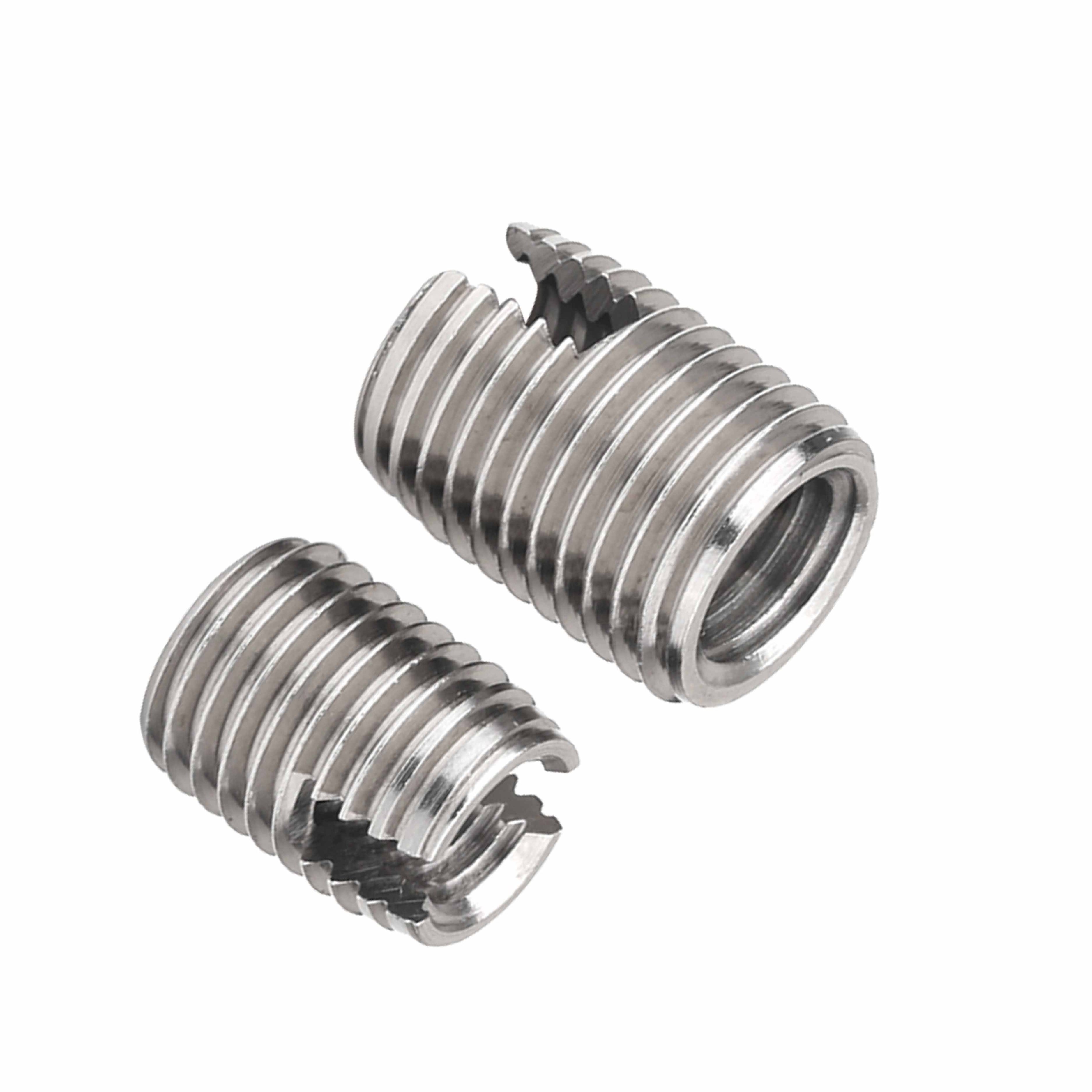 307pass self-tapping screw sleeve insert sleeve inner and outer thread sleeve stainless steel screw thread