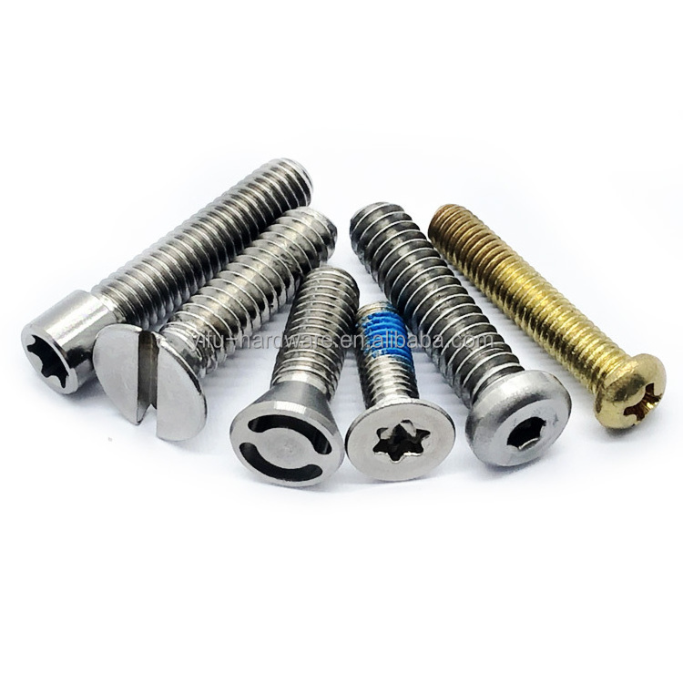 China factory Stainless Steel screw anti-theft security screw