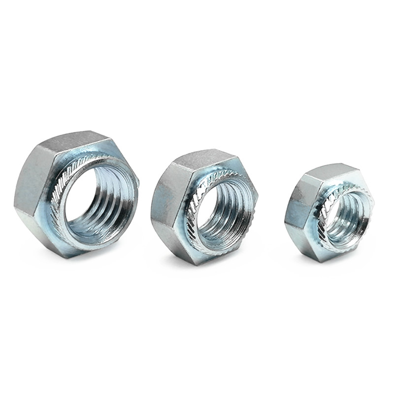 Sheet Metal Self-Clinching Nuts Clinch Stud Nut Standoff Swage Inserts M2 to M10 Zinc Plated Steel Insert Nut