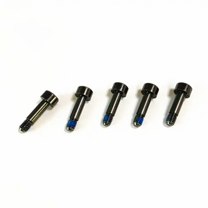 M2 M3 M4 Stainless Steel Black Oxide Flat Head Socket Step Shoulder Screw