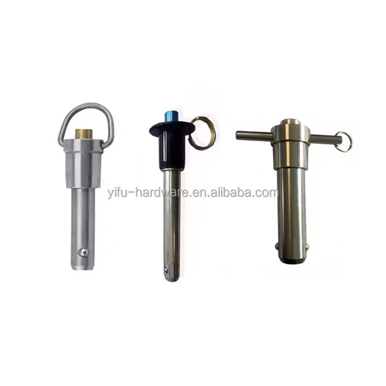 Ball Lock Pin/Quick Release Pin aluminum/stainless steel ball lock pin T handle quick release ball lock