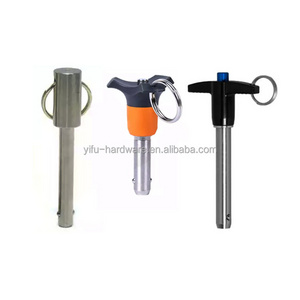 Ball Lock Pin/Quick Release Pin aluminum/stainless steel ball lock pin T handle quick release ball lock