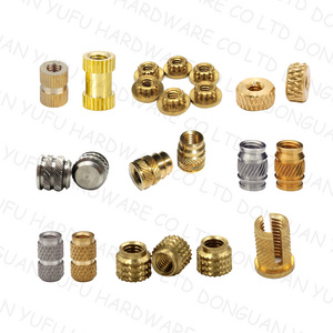 Custom M2 M2.5 M3 M3.5 M4 Metric Steel Press-fit Nuts For Sheet Metal 18-8 Stainless Steel Knurled Thread Inserts