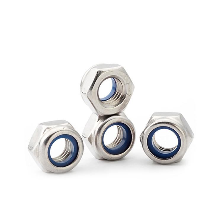 Nylon Insert Lock Nut High Quality Factory Price Din985 Din982 Stainless Steel Hex Nylock Nut