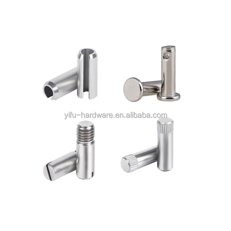 China wholesale 3/4 inch stainless steel dowel pin knurled threaded clevis pin